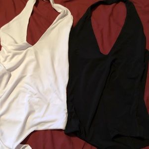 Halter top bodysuits